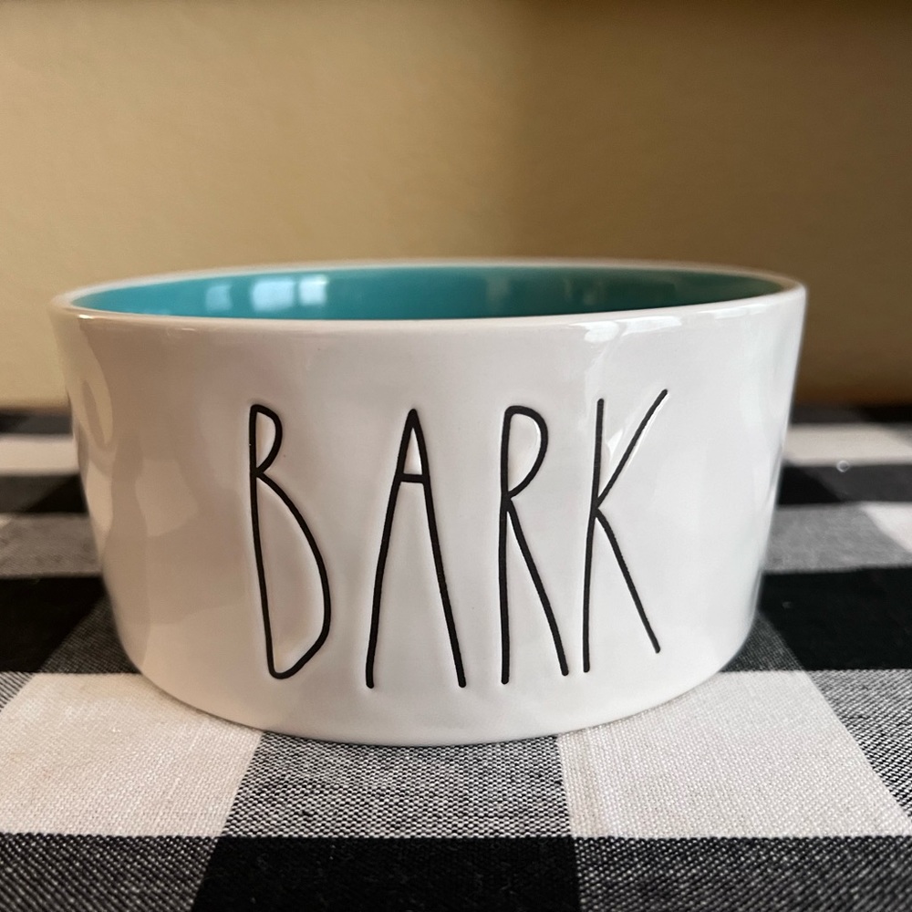 Rae Dunn BARK Dog pet bowl 🐶